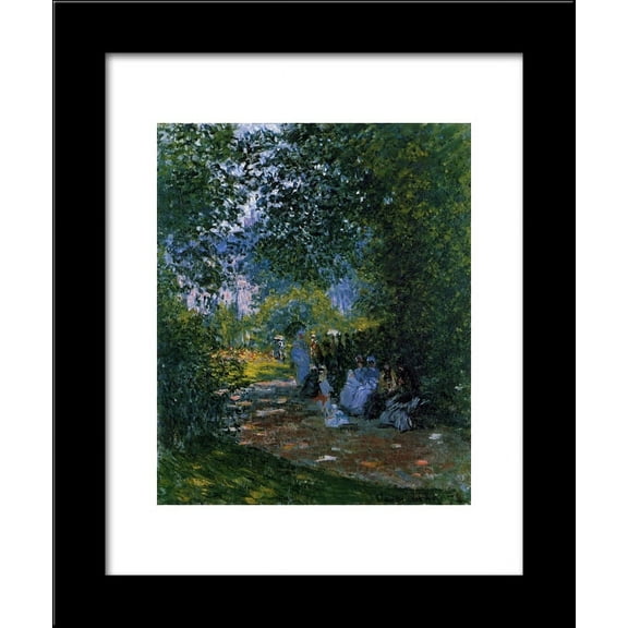 Park Monceau 3 20x24 Framed Art Print by Monet, Claude