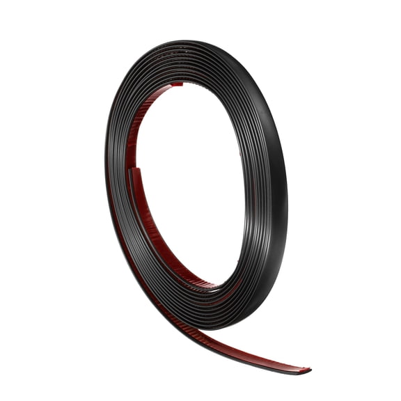 16.4ft x 0.39" Wall Trim Peel and Stick Molding Trim Frame Flexible Self Adhesive DIY Accent Strip for Wall, Ceiling, Floor, Cabinet, Tile, Edge, Borders, Mirror, Matte White