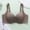 Brown, variant on Women Lactation Bra Thin Cavity Cup Breathable Maternity Push Up Sag Support Nursing Underwire Free Brown 34