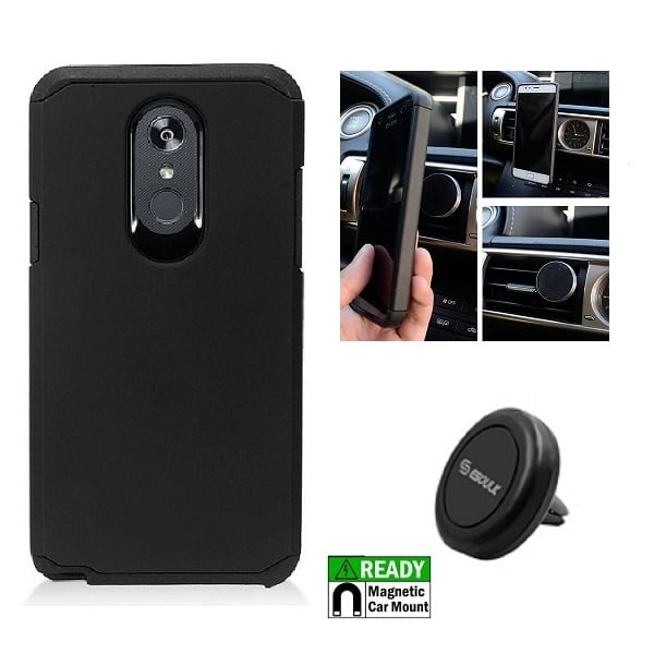 Phone Case for LG Stylo 5, Hybrid Shockproof Slim Hard Cover Protective Case + Air Vent