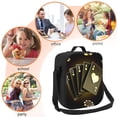 thumbnail image 5 of Naloa Casino Cards 1 Lunch box Lunch bag for men women Large capacity Lunchbox Insulated Lunch bag Lunch box cooler, 5 of 7