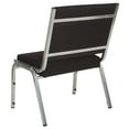 thumbnail image 5 of Flash Furniture 4 Pack 950 lb. Rated Black Fabric Bariatric Medical Reception Chair, 5 of 8