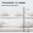 thumbnail image 4 of EcoNesxp 32" x 20" Shower Extra Thick Soft Non-slip Fully Wrapped Flannel Bath Mat for Bathroom Absorbent Machine Washable Bath Mat Upgraded Memory Foam Bath Mat, 4 of 5
