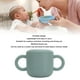 thumbnail image 4 of Taza De Refrigerio De Silicona, Diseño De Doble Oreja, Recipiente Ecológico Para Refrigerio Para Bebé, 350 Ml, Portátil Para Niños Pequeños, 4 of 7