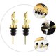 thumbnail image 4 of 2pcs Weighted Stainless Steel Bottle Pourers Olive Oil Dispenser Spout Auto Flip Liquor Pour Spout, 4 of 4