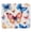 Multicolor 2, variant on PhooArto Comfortable Mouse Pad Tooth Patterns Desktop Mousepad , 21 x 25 cm Mouse Mat, Non-Slip Rubber Base, Improves Speed and Precision