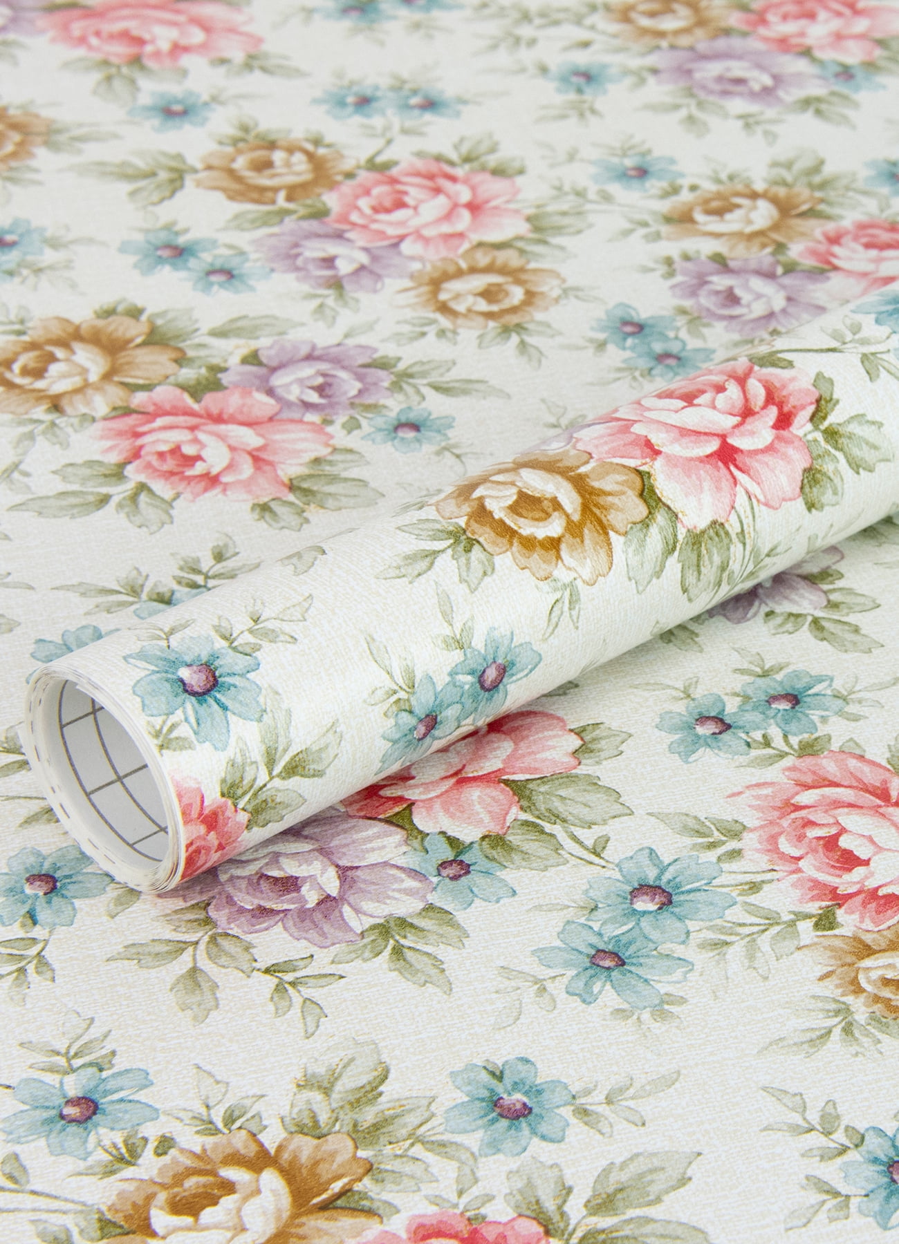 Fablon Romance Floral Adhesive Film Set of 2
