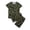 Camouflage, variant on NordicNest Boy Summer Clothes Kids 2 Piece Outfit Cotton T-Shirt Shorts Set for Casual Wear
