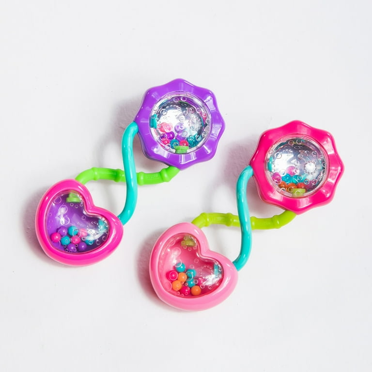 Bright Starts Rattle and Shake Barbell Toy Ages 3 months