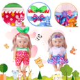 thumbnail image 4 of Set de ropa para muñecas WONDOLL de 8 a 10 pulgadas, regalo de Navidad, 4 of 7
