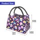 thumbnail image 2 of Easygdp Skull colorful mushroom rainbow Bolsa de Almuerzo Insulada Reutilizable, Bolsa de Mano y Bandolera para Oficina, Trabajo, Viajes, 2 of 6