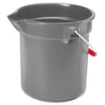 thumbnail image 1 of Rubbermaid RCP296300RDCT 10 qt Brute Utility Bucket - Red, 1 of 1