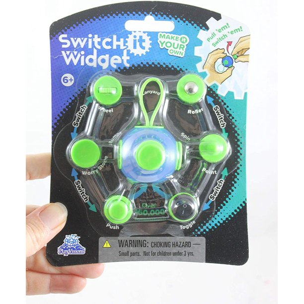 Fidget Cube Square 6 Sided Fidget Toy Twist Click Spin Flip Slide Soothing Calm Anxiety Toy For Classroom Or Office Focus Add Adhd Walmart Com Walmart Com