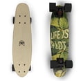thumbnail image 1 of Patineta Tipo Penny Profesional Musa Madera Maple MUSA Verde (Llantas negras/Trucks negros), 1 of 5