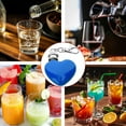 thumbnail image 6 of Elainilye Keychain Whiskey Flask, Heart Shaped 1oz Stainless Steel Food Grade, Portable Bottle Gift for Him or Her Travel Parties, 6 of 6