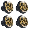 thumbnail image 2 of 4 Pcs Thanksgiving Corn Knobs for Kitchen Cabinet Cupboard Dresser Bookcase Drawer Pulls Handles Round Home Decor, 2 of 8