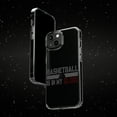thumbnail image 6 of DistinctInk Clear Hybrid Case for Apple iPhone 14 Pro (6.1" Screen) - Basketball is in My Blood - Lightweight Grip, 6 of 9