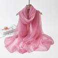thumbnail image 4 of Neck Scarf Soft Lightweight Summer Vacation Neck Scarf Scarf for Women Red One Size, 4 of 4