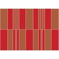 thumbnail image 1 of Ahgly Company Indoor Rectangle Patterned Bright Orange Area Rugs, 8' x 10', 1 of 6