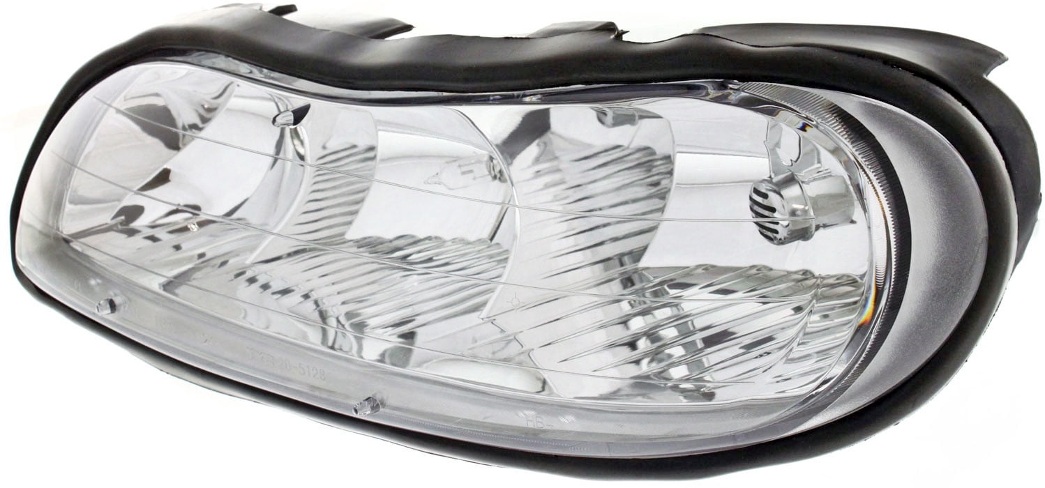 Headlight Compatible With 1997-2003 Chevrolet Malibu 1997-1999 Oldsmobile Cutlass Left Driver Halogen With bulb(s)