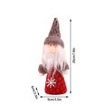 2PCS Christmas Wooden Pendant Decoration Creative Wooden Crafts Deer