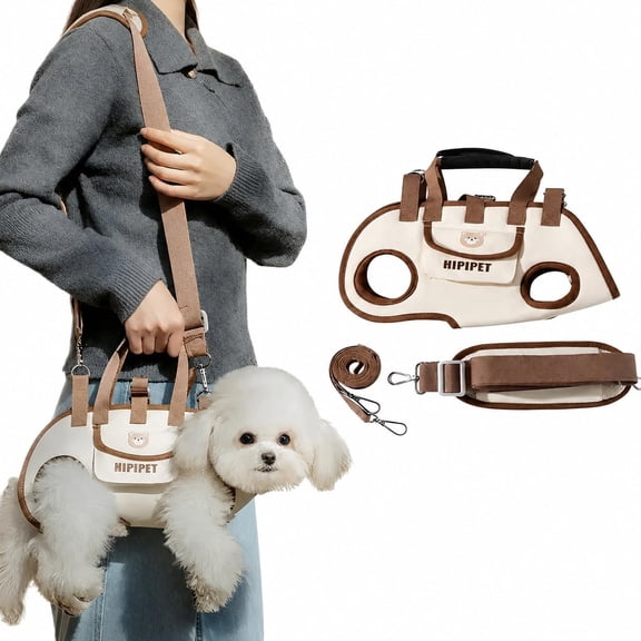 Pawzie Purse Dog Carrier for Small Dogs, purse dog carrier handbags, Crossbody Pet Carrier Bag