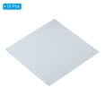 thumbnail image 3 of 10pcs Galvanized Steel Sheet, 6x6cm Metal Sheet Galvanized Steel Plate Panels 0.5mm Thick for Roof Flashing, 3 of 5