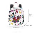 thumbnail image 2 of Alikpop Women's Mini Backpack, Butterfly Letter Y Print Small Backpack with Adjustable Strap, 2 of 5