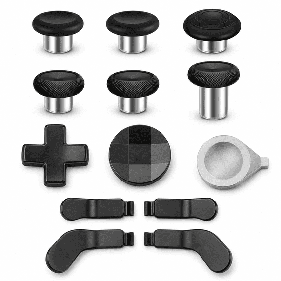 Replacement Paddles Thumbsticks Accessories Fit Compatible withr Xbox One Elite Series 2,Xbox Elite Series 2 Core Controller