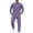 Purple#9527, variant on BOOMNY Mens Tracksuits Solid Color Sweatshirts Baggy Pants 2Pcs Gym Sweat Suits Running Jogging Fall Winter Athletic Tracksuit Outfits