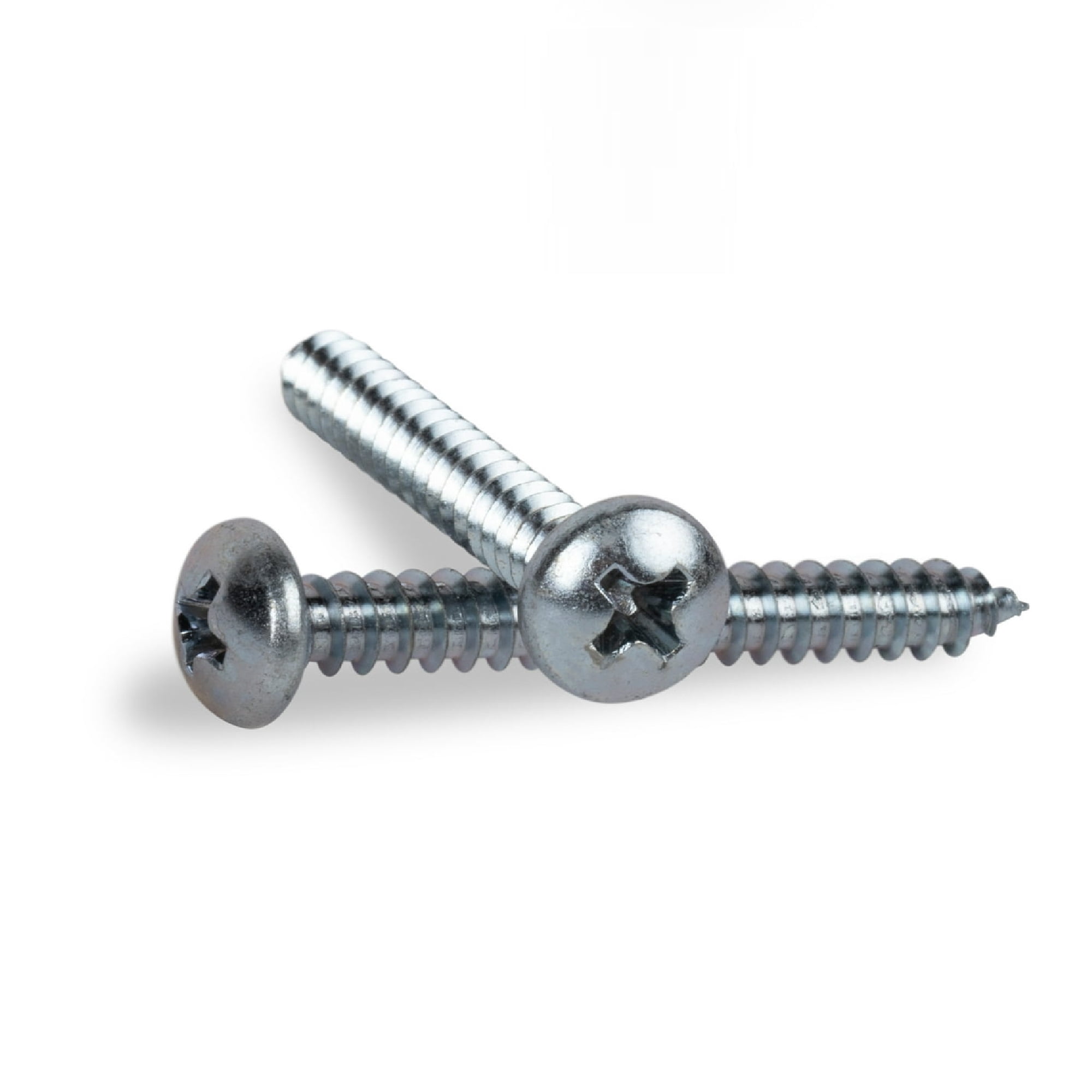 (5 pack) Hillman Sheet Metal Screws, #6 x 1/2", Steel, Zinc, Interior, Phillips, Silver, 31 pack