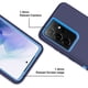 thumbnail image 5 of Entronix Funda Resistente para Galaxy S21 Ultra, Triple Capa a Prueba de Golpes y Protección contra Caídas, Azul, 5 of 7
