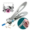 thumbnail image 3 of Wide Jaw Opening Extra Large Toenail Clippers Cutter with Nail File,for Men, Seniors, 3 of 5