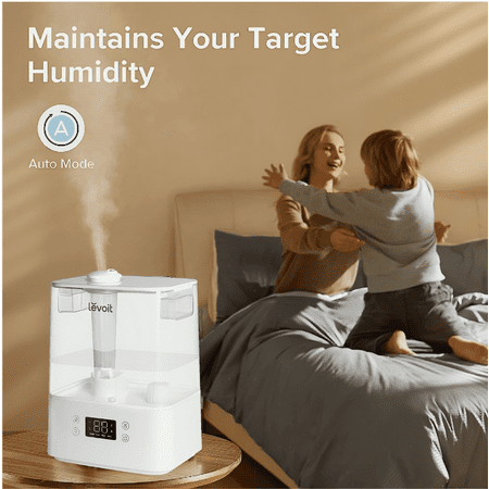 Levoit - VeSync Classic 300S 1.58 gallon Ultrasonic Smart Humidifier - White