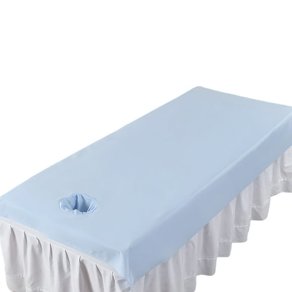 Guardoinrt Breathable Massage Bed Sheet With fits the bed Face Hole For Beauty Salons Thick Protective Massage Table Bed