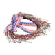 thumbnail image 4 of Corona del Día de la Independencia Corazón Rojo Blanco Azul Baya Puerta Colgante Adorno Corona, 4 of 8