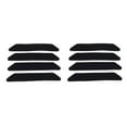 thumbnail image 1 of 8pcs Trapezoid Anti-slip PU Carpet Gripper Corners and Carpet gripper Edges Non Slip Rug Pads for Kitchen Bathroom, 1 of 7