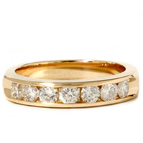 Pompeii 1ct 7-Stone HUGE Diamond Anniversary Wedding Ring (G/H,SI)
