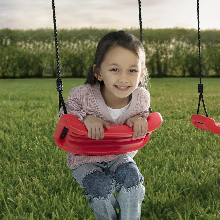 Delta Children FunZone Outdoor Metal 3-Piece Swing Set - Includes