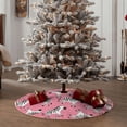 thumbnail image 4 of Rateoe Cute Cartoon Zebra Pattern Christmas Tree Skirt with Ties , Christmas Tree Decorations, Farmhouse Christmas Decor Xmas Holiday Decorations-48", 4 of 6