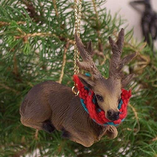 Elk Bull Christmas Ornament EK8