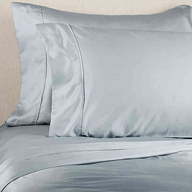 Brookstone BioSense 100 cotton 500ThreadCount Queen Sheet Set in