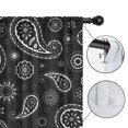thumbnail image 4 of Blackout Kids Curtains,Paisley Pattern Childrens Insulated Curtains Set Of 2,Bedroom Essentials,Toddler Room Decor 42"x84"(106x213cm), 4 of 4