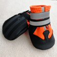 thumbnail image 2 of Zapatos para perros pequeños, botas antideslizantes para perros, Protector de patas para días nevados de invierno, botines para perros con pavimento caliente de verano con reflectante, 2 of 5