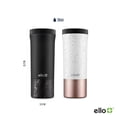thumbnail image 3 of Ello Miri Taza de viaje de acero inoxidable con aislamiento al vacío de 16 oz Tapa deslizante a prueba de fugas Mantiene el calor durante 5 horas Perfecta para café o té Sin BPA Se adapta a la mayoría, 3 of 5