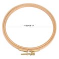 thumbnail image 3 of Khall Hand Embroidery Hoop,Hand Embroidery Hoop Wooden Circle Frame for Stitch Embroider Needle Arts DIY Tool, 3 of 4