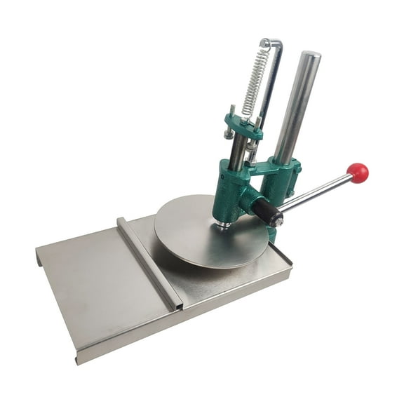 INTSUPERMAI 7.8 inch Manual Pizza Dough Press Machine Dough Sheeter Flattening Machine