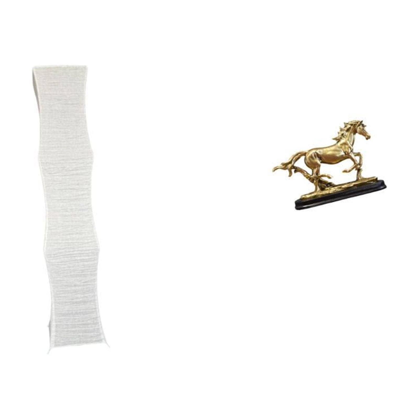 CarpNettore Elegant Horse Sculpture Paper Floor Lamp Shade Artistic Living Room Decor Standing Lamp Light Cover Collectible Art Ornament for Home