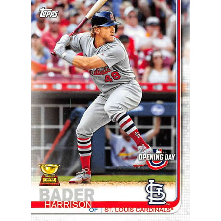 2019 Topps Opening Day #174 Harrison Bader St. Louis Cardinals Baseball