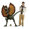 thumbnail image 4 of Cardboard People Dilophosaurus Life Size Cardboard Cutout Standup - Jurassic World Dominion (2022 Film), 4 of 5